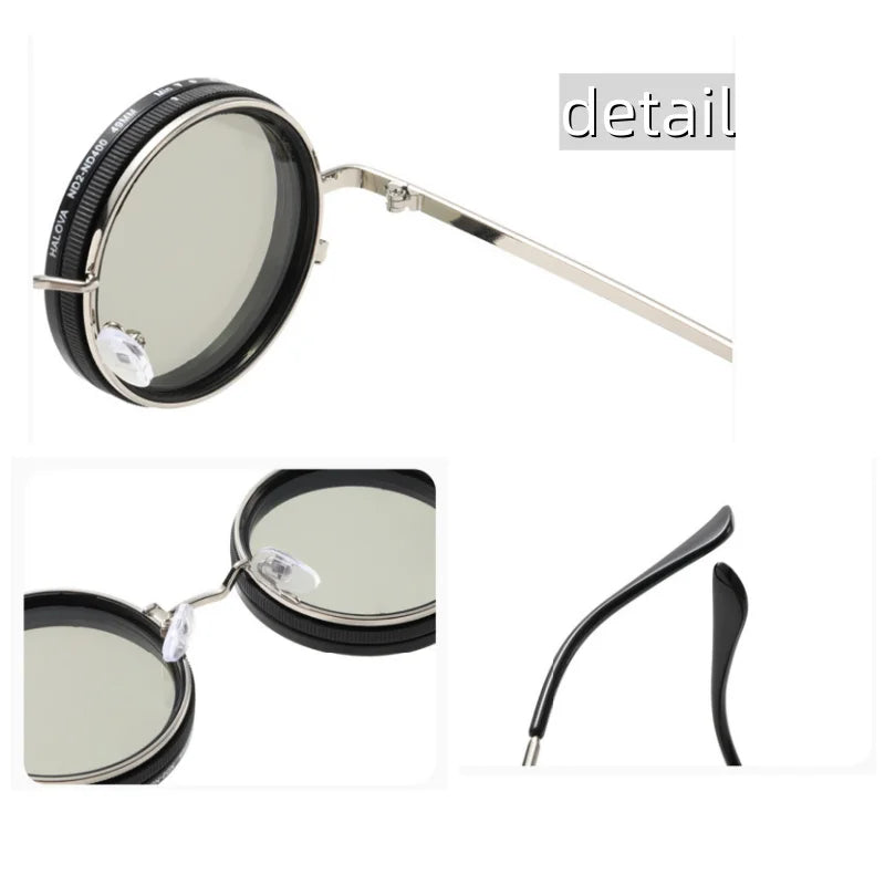 Lunettes de Soleil Rondes Style et Protection Totale