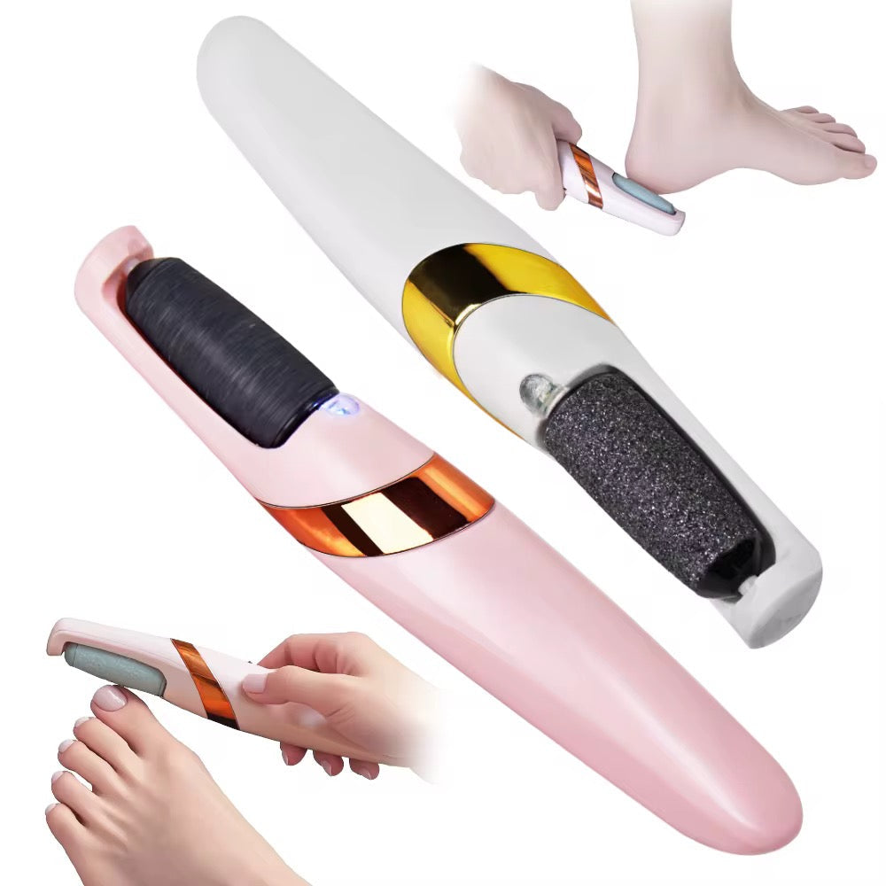 Appareil Électrique Anti-Callosités Rechargeable – Soin Professionnel des Pieds (Lime humide & sèche)