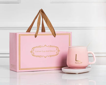 Coffret Cadeau Chauffe-Tasse Intelligent 55°C – Thermostat Automatique & Induction